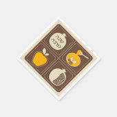 Serviette En Papier Shanah Tovah Rosh Hashanah Nouvel An juif (Coin)