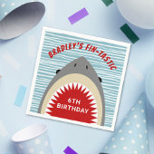 Serviette En Papier Shark Bite N'importe quel âge Anniversaire