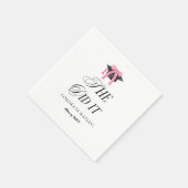 Serviette En Papier She Did It Coquette Girly Graduation Party (Coin)
