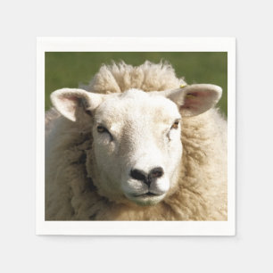 SERVIETTE EN PAPIER SHEEP