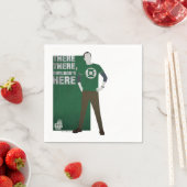 Serviette En Papier Sheldon est ici (En situation)