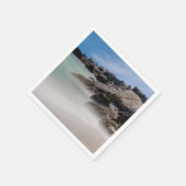 Serviette en papier Shell Island Rocks And Waves (Coin)