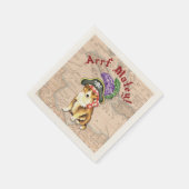 Serviette En Papier Sheltie Pirate (Coin)