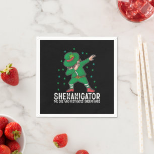 Serviette En Papier Shenanigator Dabbing St Patrick's Day Shenanigans