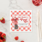 Serviette En Papier She's Ready to Pop Baby Shower (En situation)