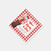 Serviette En Papier She's Ready to Pop Baby Shower (Coin)