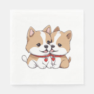 Serviette En Papier shiba inu chiot Classic T-Shirt