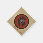 Serviette En Papier Shield (Coin)