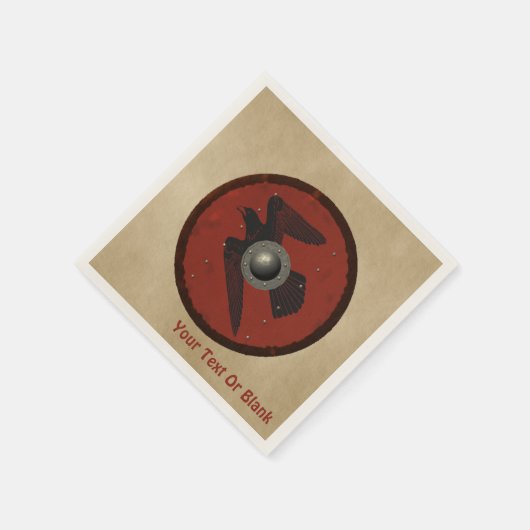 Serviette En Papier Shield (Coin)