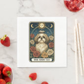 Serviette En Papier Shih Tzu (En situation)