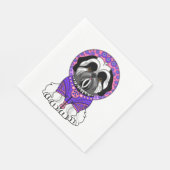 Serviette En Papier Shih Tzu Princesse (Coin)