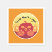 Serviette En Papier Shine God’s Light Halloween Cocktail (Devant)