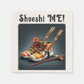 Serviette En Papier Shoeshi ME - Unique Basket Sushi (Devant)