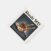 Serviette En Papier Shoeshi ME - Unique Basket Sushi (Coin)