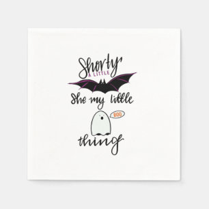 Serviette En Papier Shorty Batty Funny Retro
