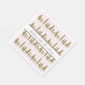 Serviette En Papier Shredding avant l'hiver Mariage (Coin)