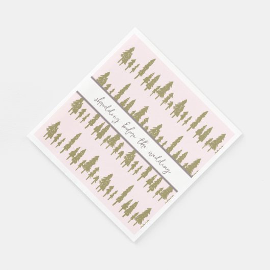 Serviette En Papier Shredding avant l'hiver Mariage (Coin)