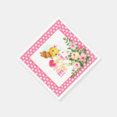 Serviette En Papier Si doux d'être UNE serviette d'anniversaire Bee (Coin)