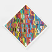 Serviette En Papier Siamless Geometric (Coin)