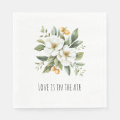 Serviette En Papier Sicily Italian Rustic Blue Stripes Bridal Shower (Devant)