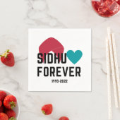 Serviette En Papier Sidhu moosewala amour pour toujours (En situation)