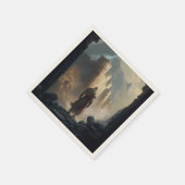 Serviette En Papier Siège de la ville de montagne (Coin)