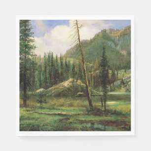 Serviette En Papier Sierra Nevada Mountains (Bois Américain)