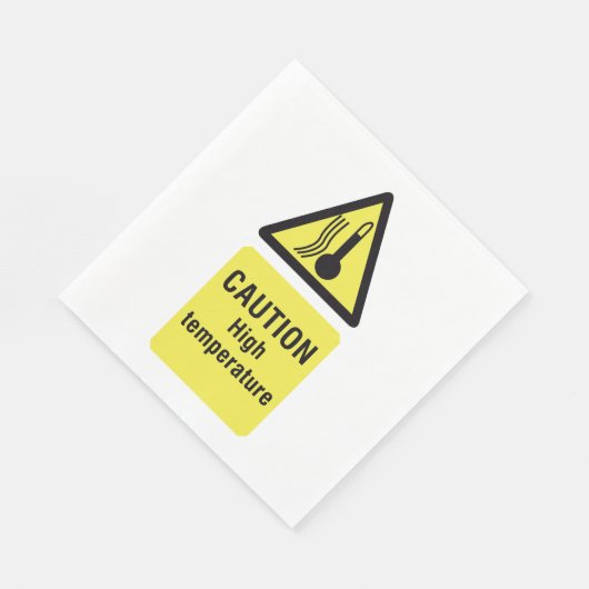 Serviette En Papier Signal à haute température (Coin)