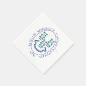 Serviette En Papier Signal Connecticut (Coin)