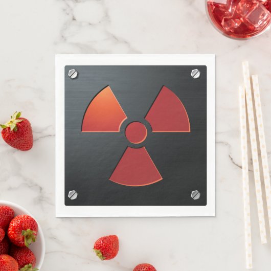 Serviette En Papier Signal d'activité radio (En situation)