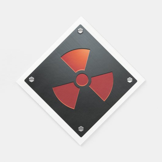 Serviette En Papier Signal d'activité radio (Coin)