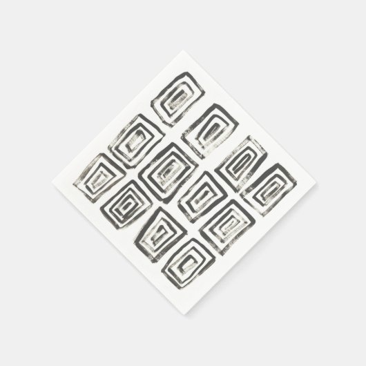 Serviette En Papier Signaux mixtes IV (Coin)