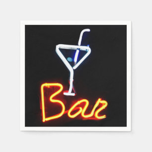 Serviette En Papier SIGNE BAR NON Cocktail Napkin