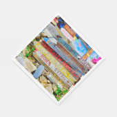Serviette En Papier Signe de distance (Coin)