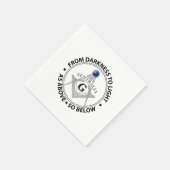 Serviette En Papier Signe de franc-maçonnerie australienne (Coin)