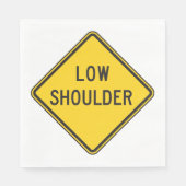 Serviette En Papier SIGNE ROUTIÈRE À BAS Épaules (Devant)