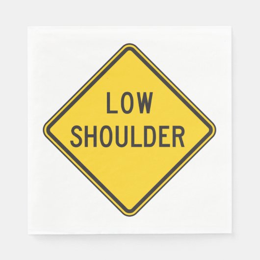 Serviette En Papier SIGNE ROUTIÈRE À BAS Épaules (Devant)