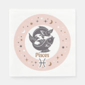Serviette En Papier SIGNE Zodiaque (Devant)