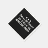 Serviette En Papier S'Il Vous Plaît Être Patient J'Ai Un Syndrome Irri (Coin)