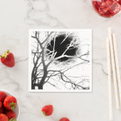 Serviette En Papier Silhouette (En situation)