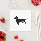 Serviette En Papier Silhouette (En situation)