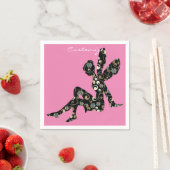 Serviette En Papier Silhouette fée Thunder_Cove (En situation)