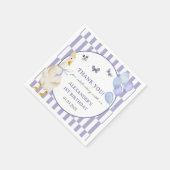 Serviette En Papier Silly Goose 1er anniversaire (Coin)
