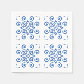 Serviette En Papier Simple Azulejo (Devant)