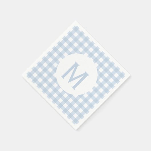 Serviette En Papier Simple Basic Faded Denim (Coin)