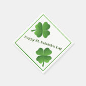 Serviette En Papier Simple classique St. Patrick's Day Shamrock Party (Coin)