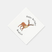 Serviette En Papier Simple dessin (Coin)