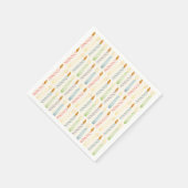 Serviette En Papier Simple fête des bougies d'anniversaire (Coin)