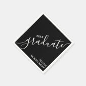 Serviette En Papier Simple Graduation Party (Coin)
