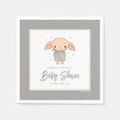 Serviette En Papier Simple Harry Potter - Dobby Baby Shower (Devant)